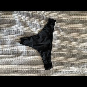 BRAND NEW black sheer thong